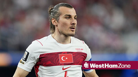 Caglar Soyuncu lining up for Turkiye at 2026 World Cup