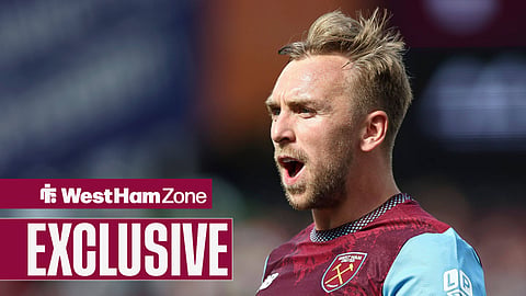 Jarrod Bowen celebrating a goal for West Ham