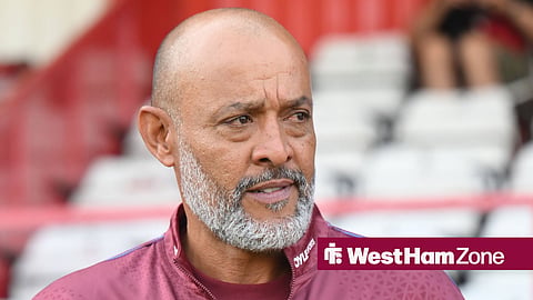 Nuno Espirito Santo looking on at West Ham