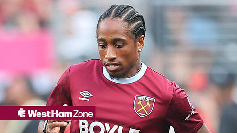 Kyle Walker-Peters in action for West Ham