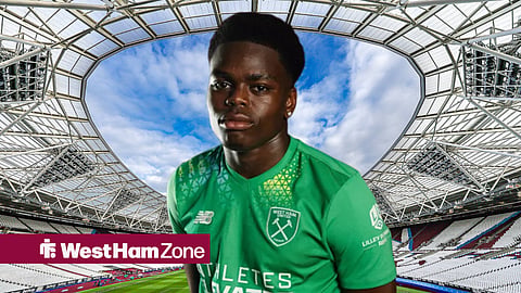 West Ham talent Lanre Awesu 