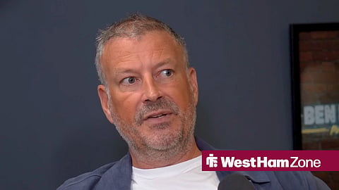 Mark Clattenburg speaking on a podcast