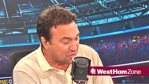 Jason Cundy speaking about West Ham on talkSPORT