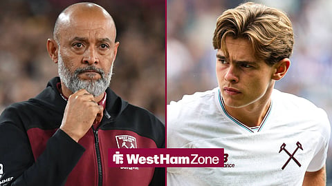 View: One-start West Ham man can't blame teammate for Nuno neglect