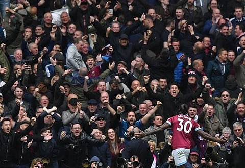 'Top quality', 'Amazing' - Many West Ham fans react to Michail Antonio goal v Man City
