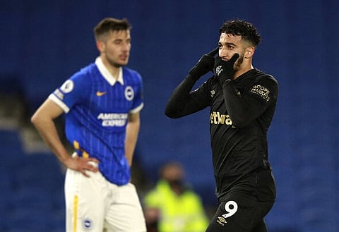 David Moyes was 'Furious' with Said Benrahma at the end of West Ham draw at Brighton