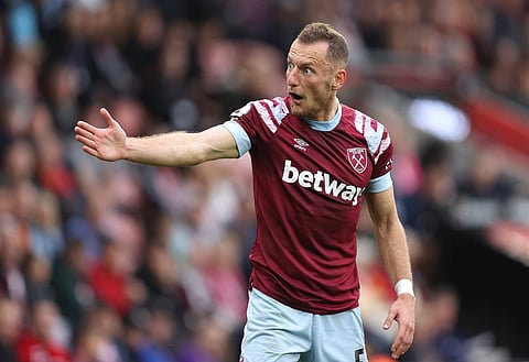 West Ham defender Vladimir Coufal 