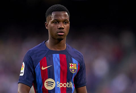 Ansu Fati breaks Barcelona silence amid West Ham United transfer talk