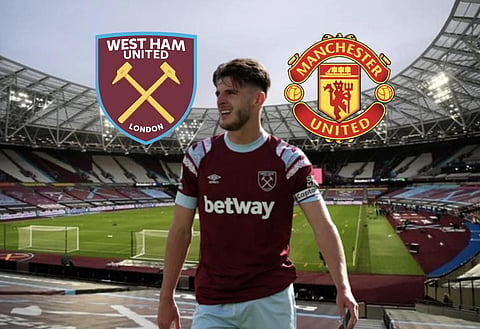 Manchester United scouts talk about Declan Rice as new West Ham United transfer update emerges