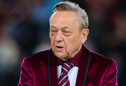 David Sullivan has come under criticism from the fans during his time at West Ham