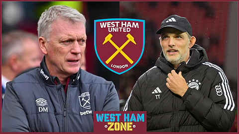 Thomas Tuchel has been rumoured to replace David Moyes at West Ham 