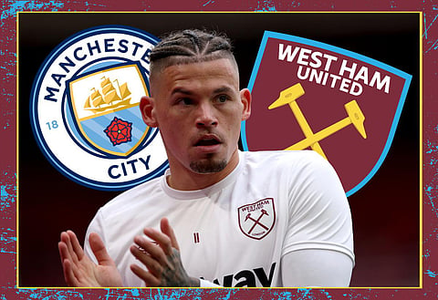 Kalvin Phillips has struggling since joining West Ham United on loan from Manchester City.
