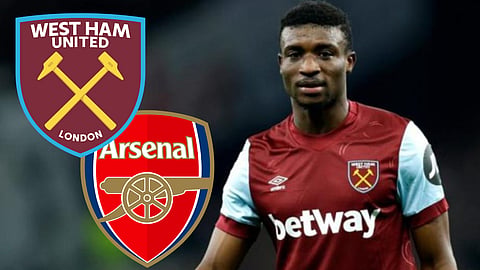Mohammed Kudus was linked with Arsenal prior to joining West Ham United