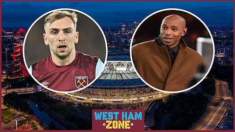 Jarrod Bowen was likened to Arsenal legend Thierry Henry