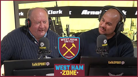Gabby Agbonlahor and Alan Brazil offered their verdict on West Ham. 
Credit: talkSPORT on YoutTube