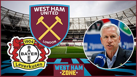 Alan Pardew moots "harshly treated" West Ham v Bayer Leverkusen