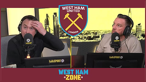 Jamie O'Hara and Jason Cundy shared their West Ham verdict. Credit: talkSPORT