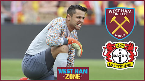 Lukasz Fabianski impressed for West Ham against Bayer Leverkusen
