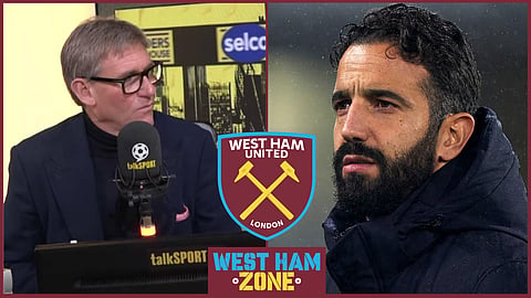 Simon Jordan shared his verdict on Ruben Amorim at West Ham. Credit: talkSPORT