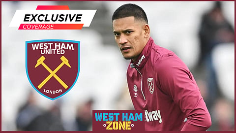 West Ham goalkeeper Alphonse Areola