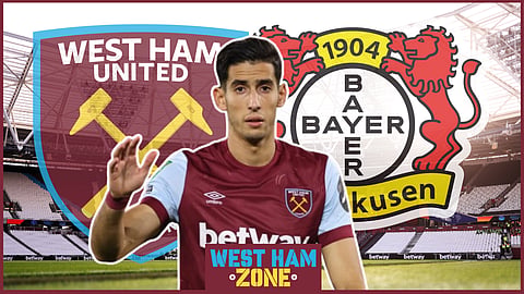 Neyef Aguerd could start for West Ham v Bayer Leverkusen.