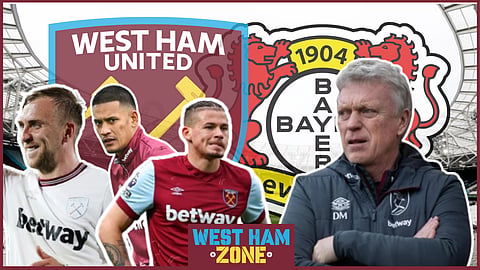 David Moyes has a West Ham injury worry v Leverkusen as Bowen, Areola and Phillips may miss out