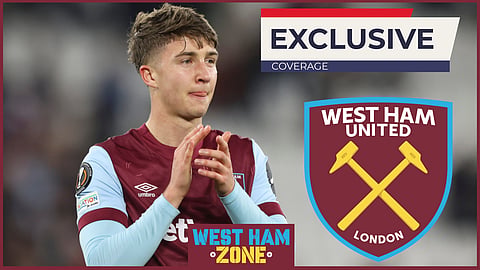George Earthy made his West Ham debut this season