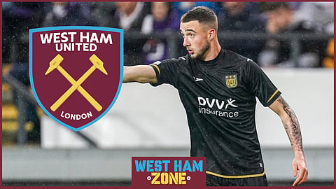 West Ham want to sign Zeno Debast.