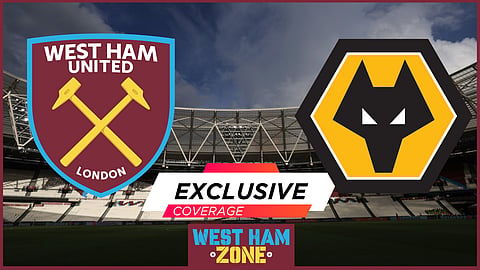 Exclusive coverage of West Ham v Wolves