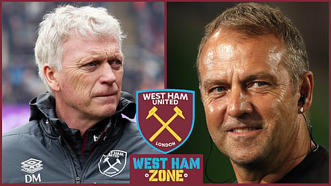 Hansi Flick is a contender to replace David Moyes at West Ham United