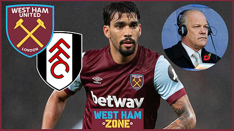 Andy Gray slammed Lucas Paqueta for what he did in West Ham v Fulham