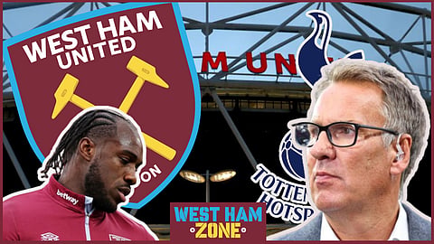Paul Merson slammed Michail Antonio after what he did in West Ham v Tottenham