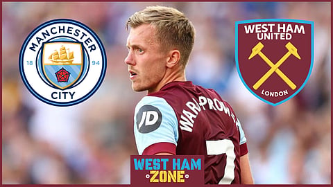 West Ham United midfielder James Ward-Prowse