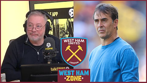 Ally McCoist has offered his verdict on West Ham United and Julen Lopetegui. 
Credit: talkSPORT on YouTube