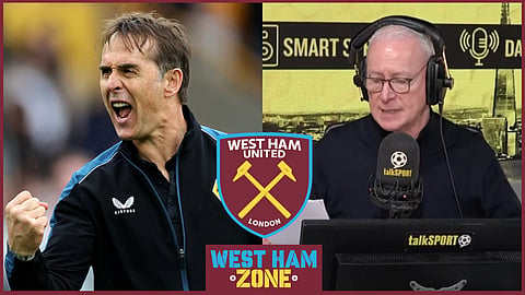Jim White has shared an update on West Ham United's push for Julen Lopetegui. 
Credit: talkSPORT on YouTube