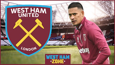 West Ham United keeper Alphonse Areola