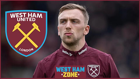 West Ham United forward Jarrod Bowen