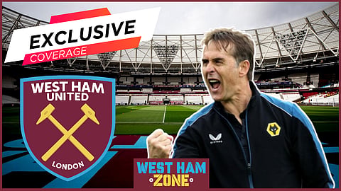West Ham manager Julen Lopetegui