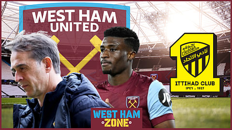 Julen Lopetegui could be annoyed if West Ham sell Mohammed Kudus to Al-Ittihad