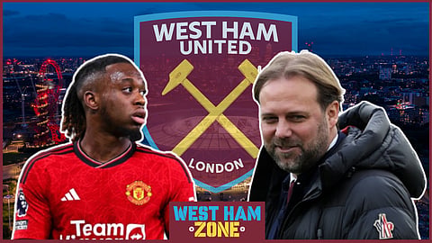 West Ham United want to sign Aaron Wan-Bissaka from Manchester United