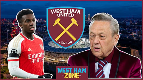 West Ham have been linked to Arsenal ace Eddie Nketiah