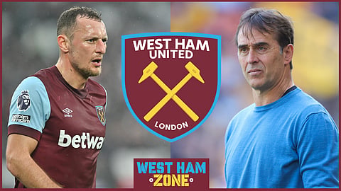 Julen Lopetegui could replace Vladimir Coufal at West Ham