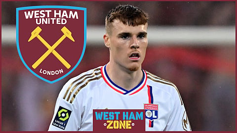 West Ham United have been linked with Lyon defender Jake O'Brien