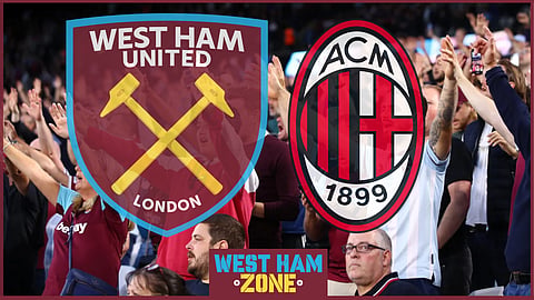 West Ham are interested in signing an AC Milan player