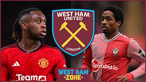 West Ham are interested in signing Aaron Wan-Bissaka and Kyle Walker-Peters