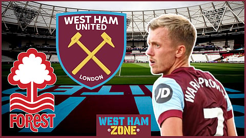 Nottingham Forest want to sign West Ham midfielder James Ward-Prowse