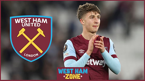 George Earthy is highly thought of at West Ham United