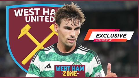 West Ham are interested in signing Matt O'Riley from Celtic