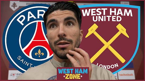 West Ham signed Carlos Soler from PSG [Credit: en.psg.fr]