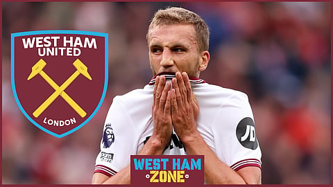 Tomas Soucek could exit West Ham United this summer